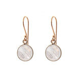 sophie drop earrings - moonstone