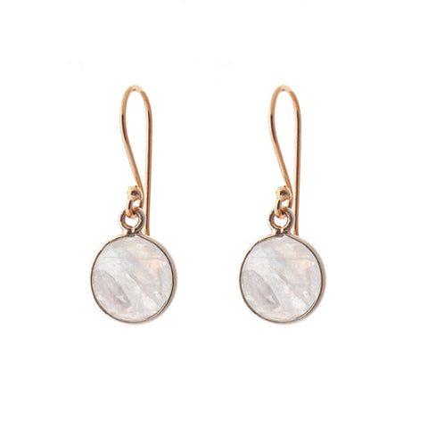 sophie drop earrings - moonstone