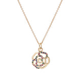 daisy NECKLACE - rainbow
