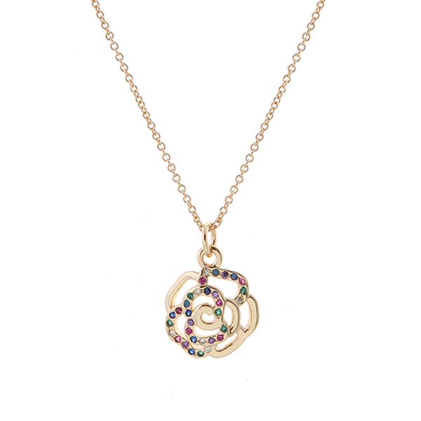 daisy NECKLACE - rainbow