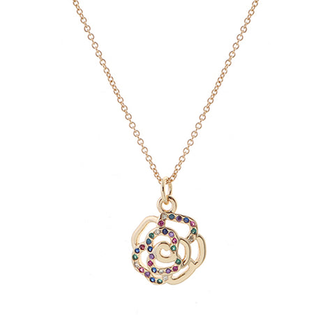 daisy NECKLACE - rainbow